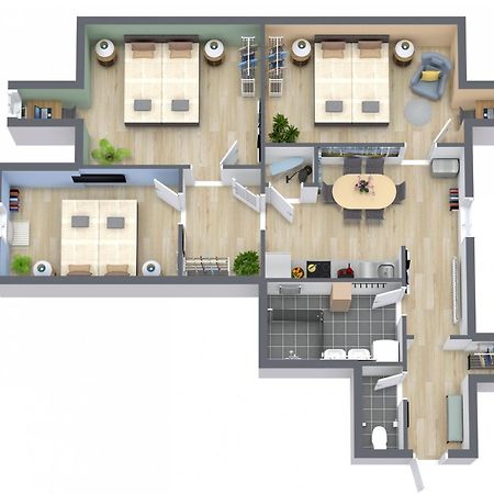 Urban Jungle Design - Historic City Center With Free Parking & Panoramic View By Hero Homes Graz Zewnętrze zdjęcie